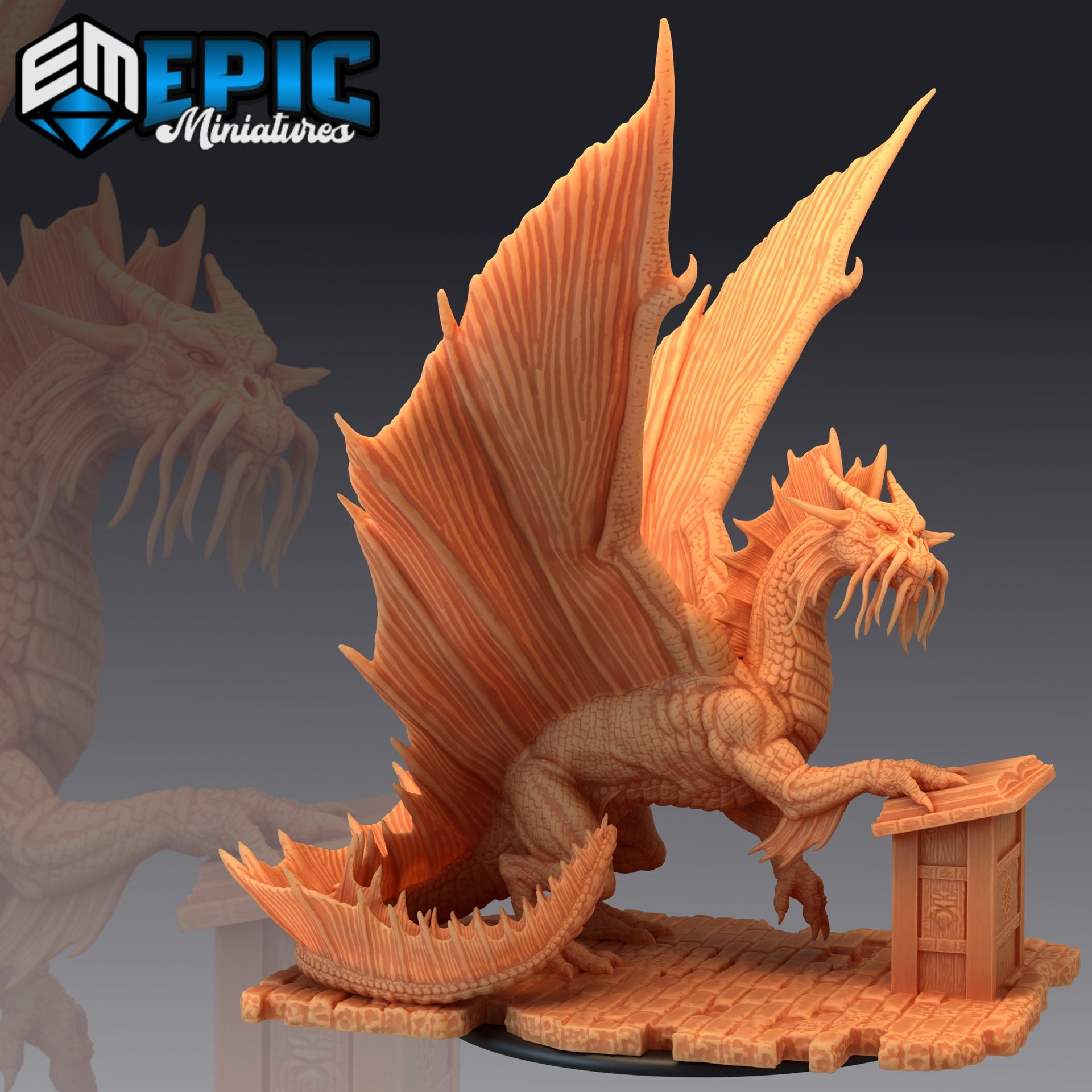 Gold Dragon - Epic Miniatures 