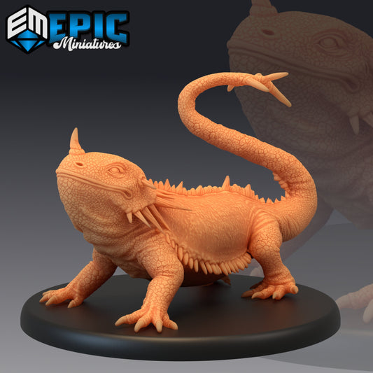 Giant Cave Lizard - Epic Miniatures 