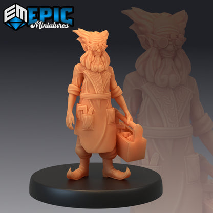 Halfing Inventor - Epic Miniatures 
