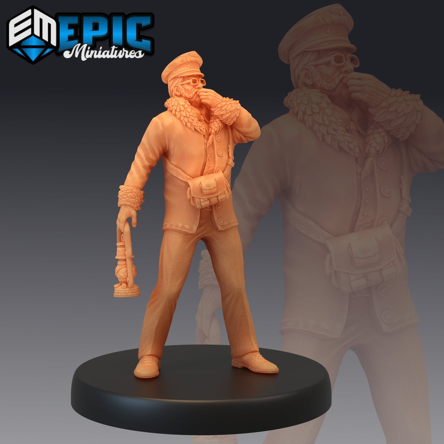 Train Conductor - Epic Miniatures 