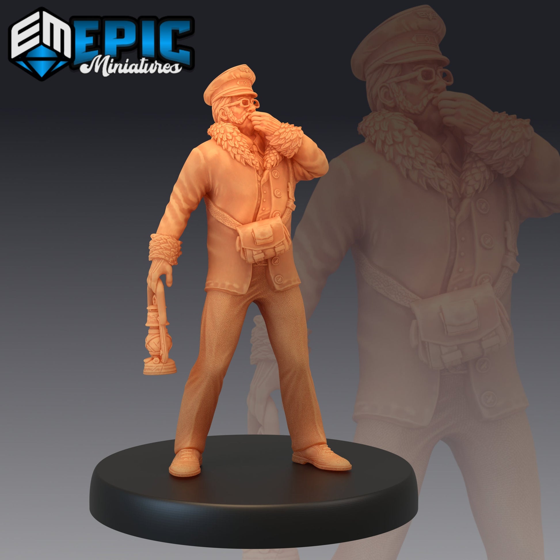 Train Conductor - Epic Miniatures 