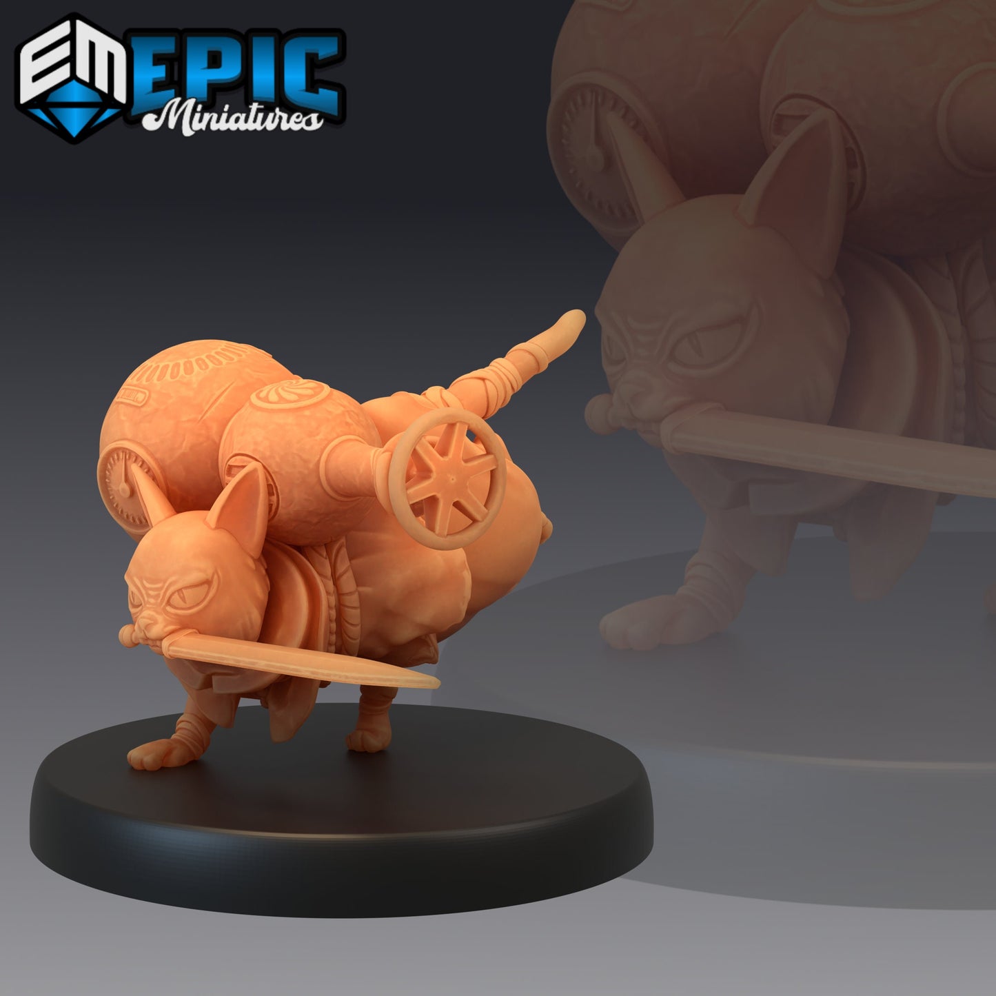 Wandering Neko - Epic Miniatures 