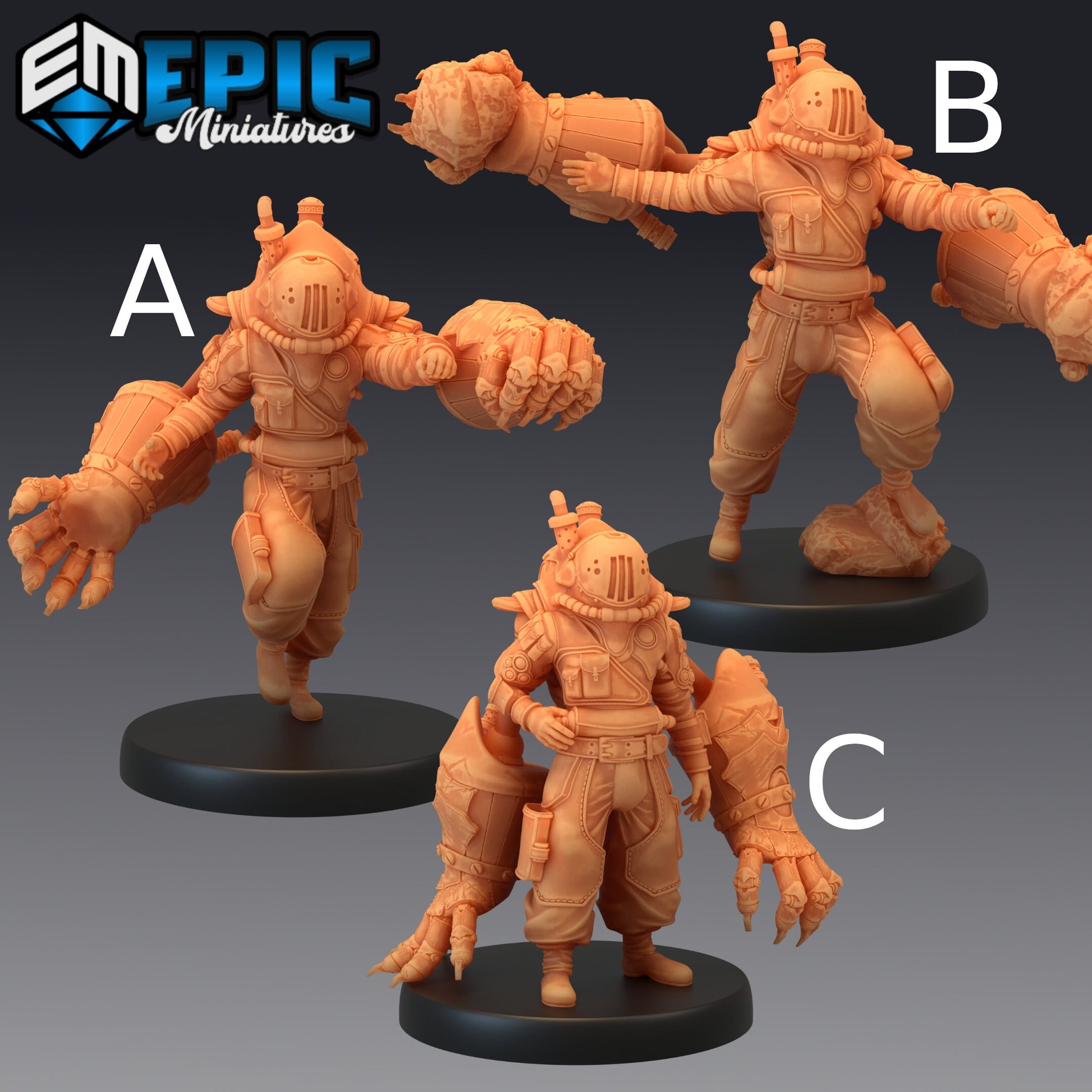 Exoskeleton Worker - Epic Miniatures 