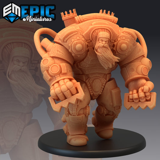 Exosuit Dwarf - Epic Miniatures 