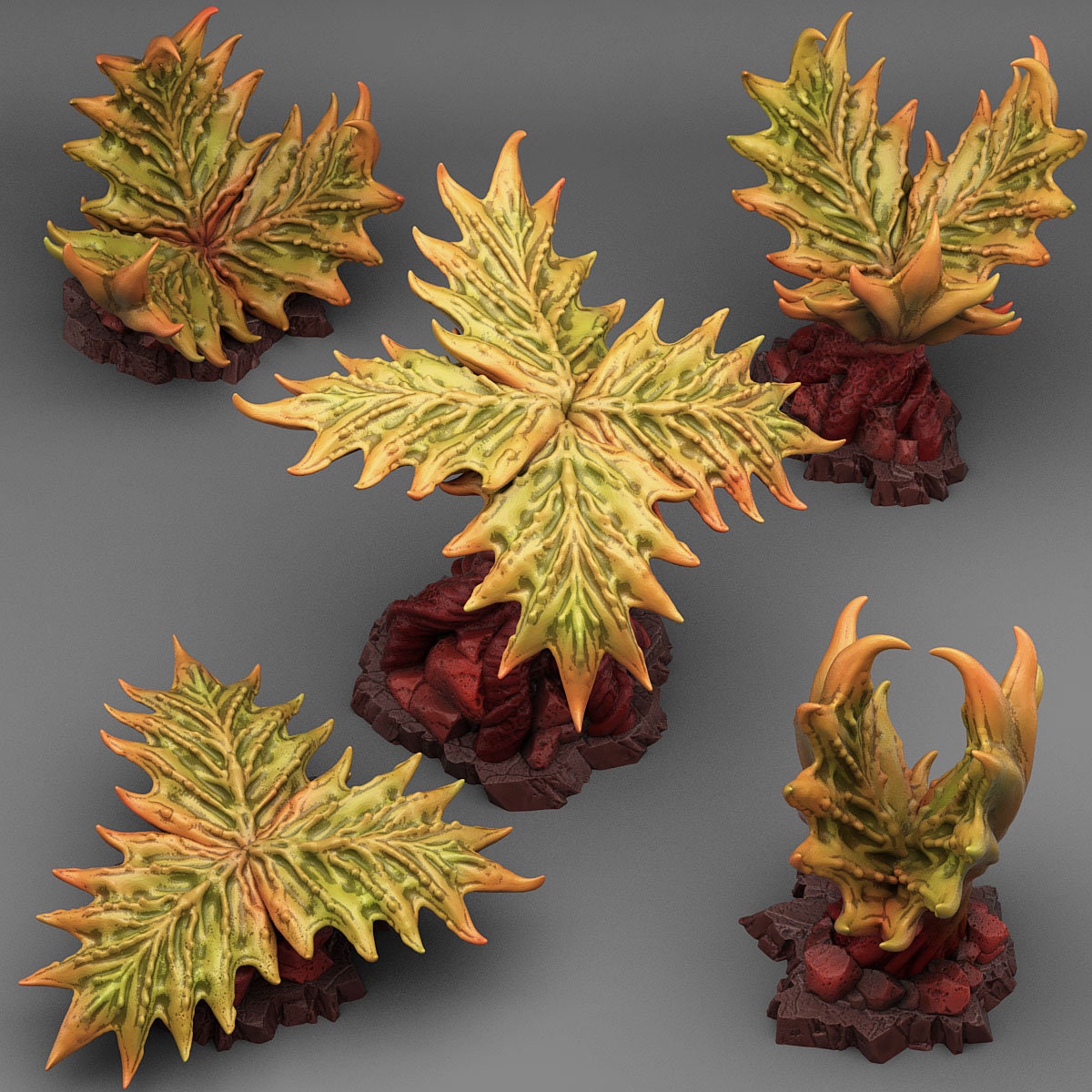 Fairy Hammocks Scatter Terrain - Fantastic Plants and Rocks 