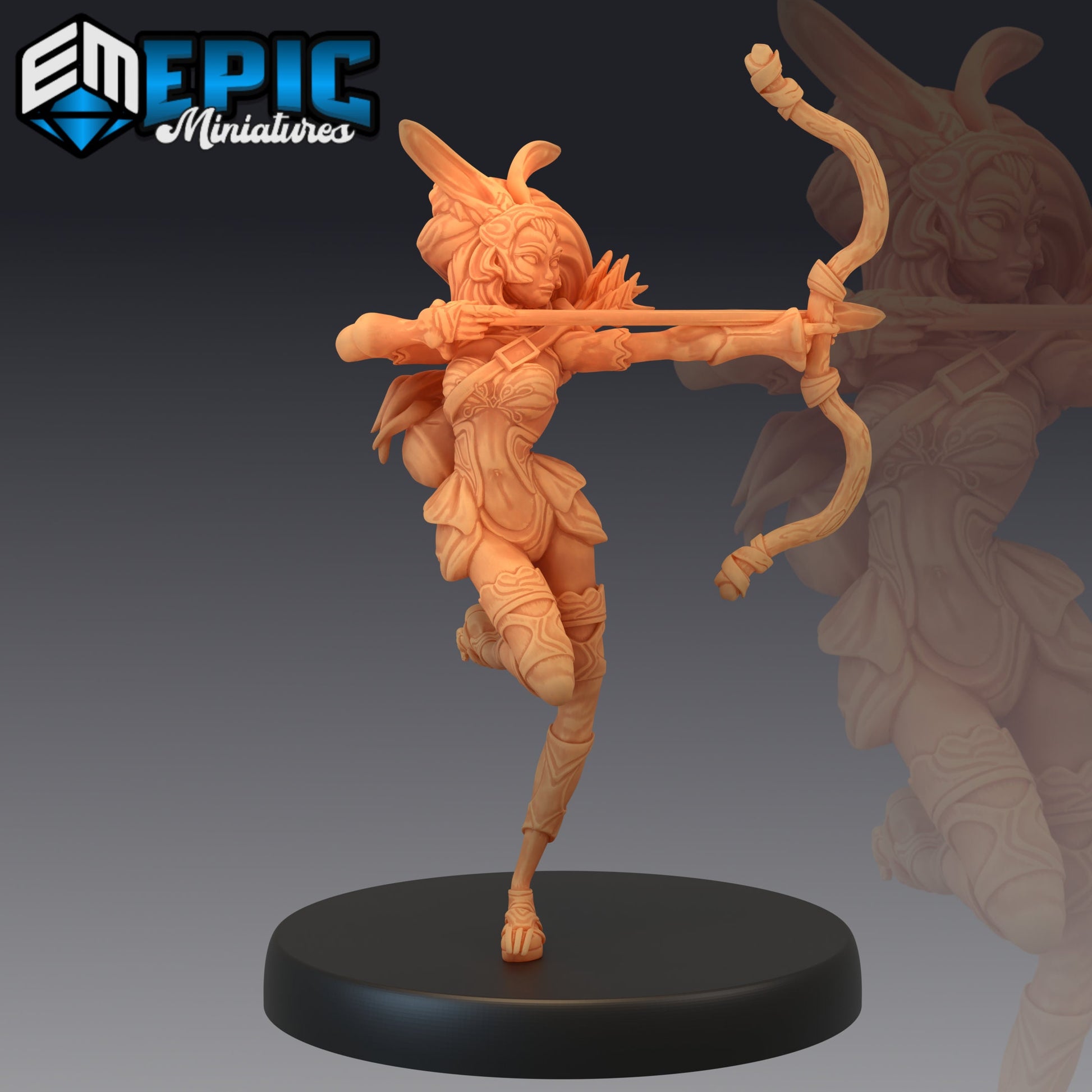 Female Werebunny - Epic Miniatures 