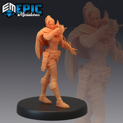 Female Assassin - Epic Miniatures 