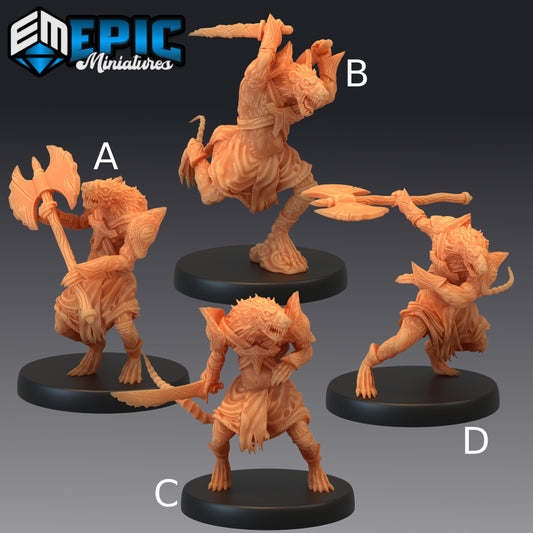 Sewer Rat Tribe - Epic Miniatures 