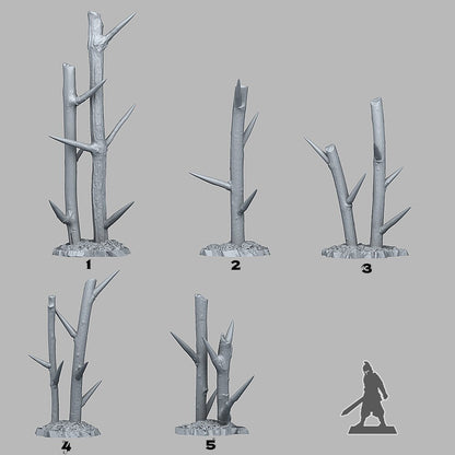 Point Dangerous Trees Scatter Terrain - Fantastic Plants and Rocks 