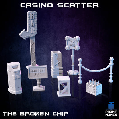 Casino Bases - Print Minis 