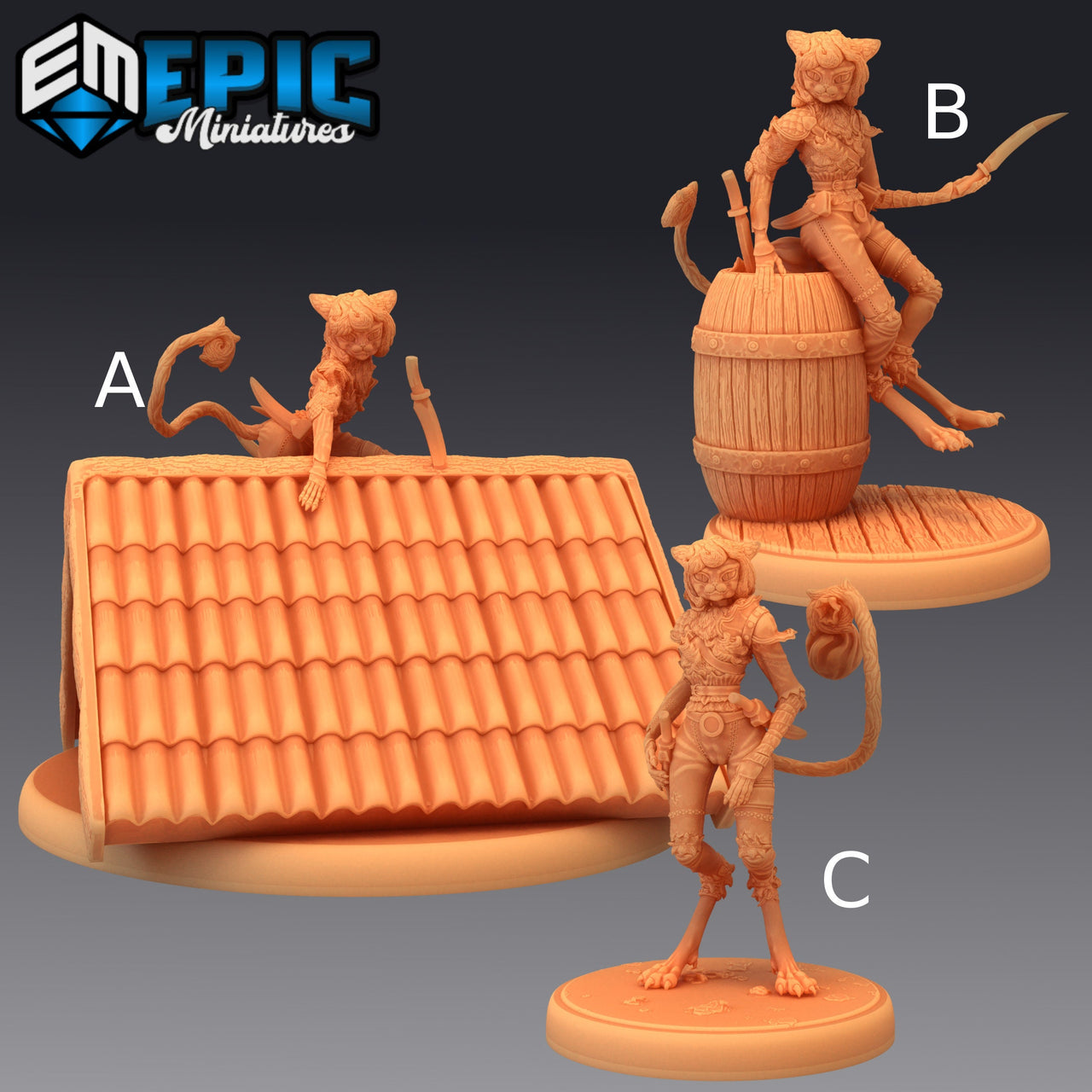 Cat Thief- Epic Miniatures