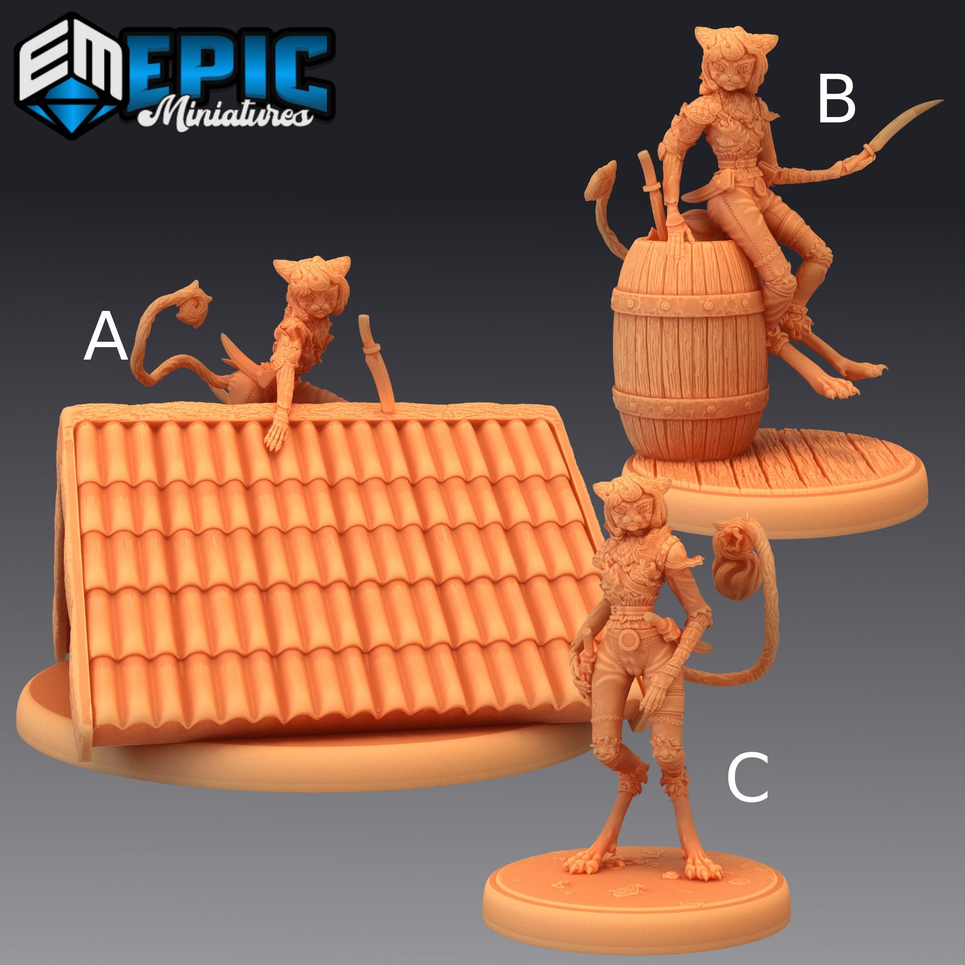 Cat Thief- Epic Miniatures 