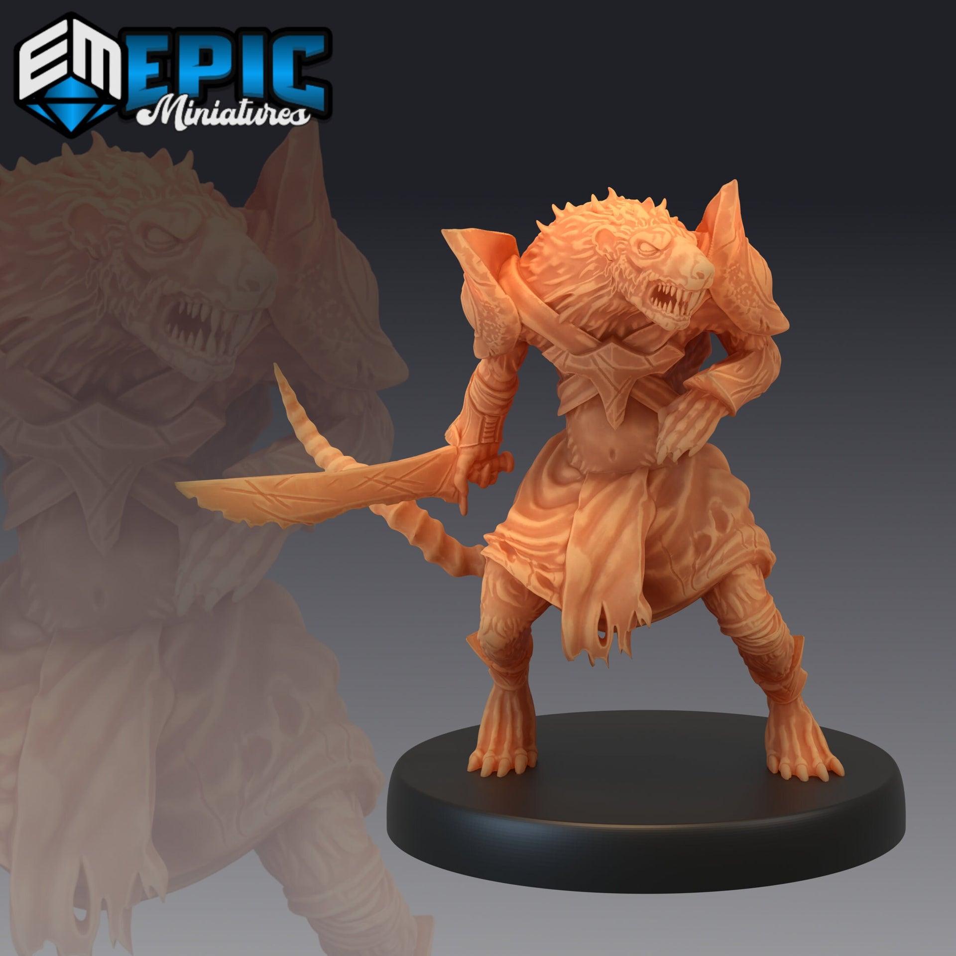 Sewer Rat Tribe - Epic Miniatures 