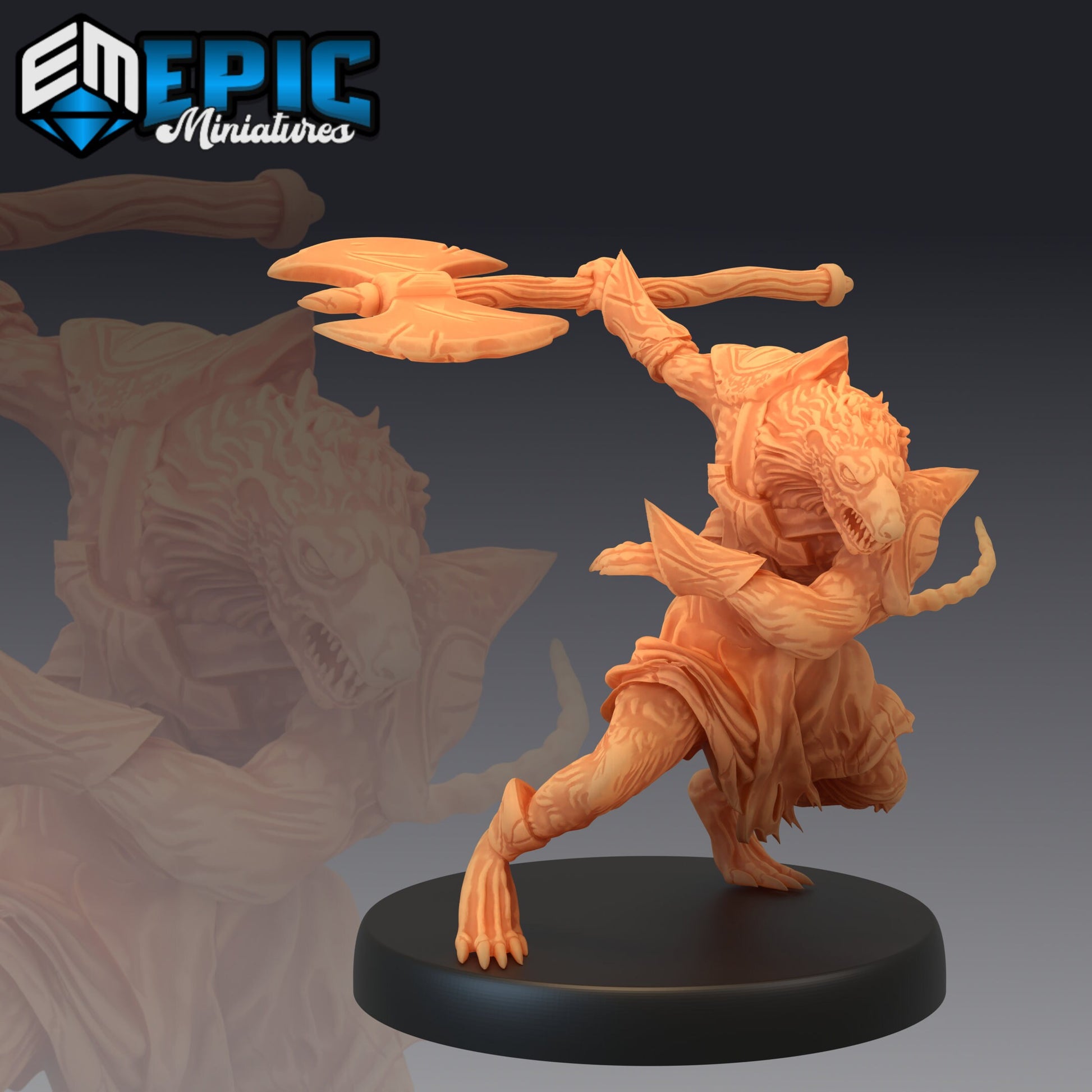 Sewer Rat Tribe - Epic Miniatures 
