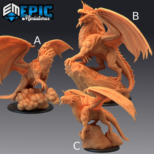 Silver Dragon - Epic Miniatures 