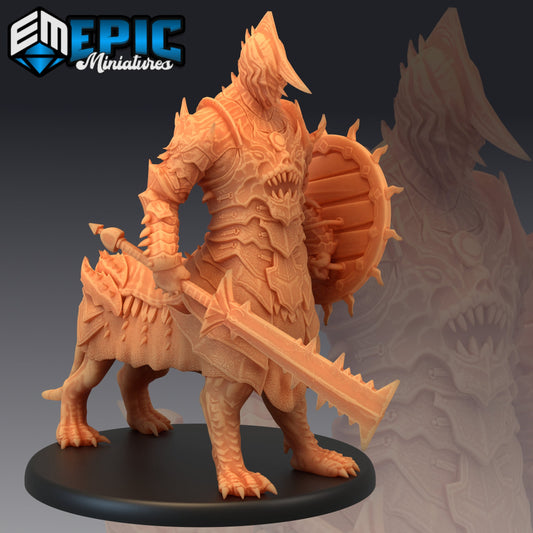 Centauroid Full Metal Demon - Epic Miniatures 