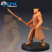 Catfolk Panther Pirate - Epic Miniatures 