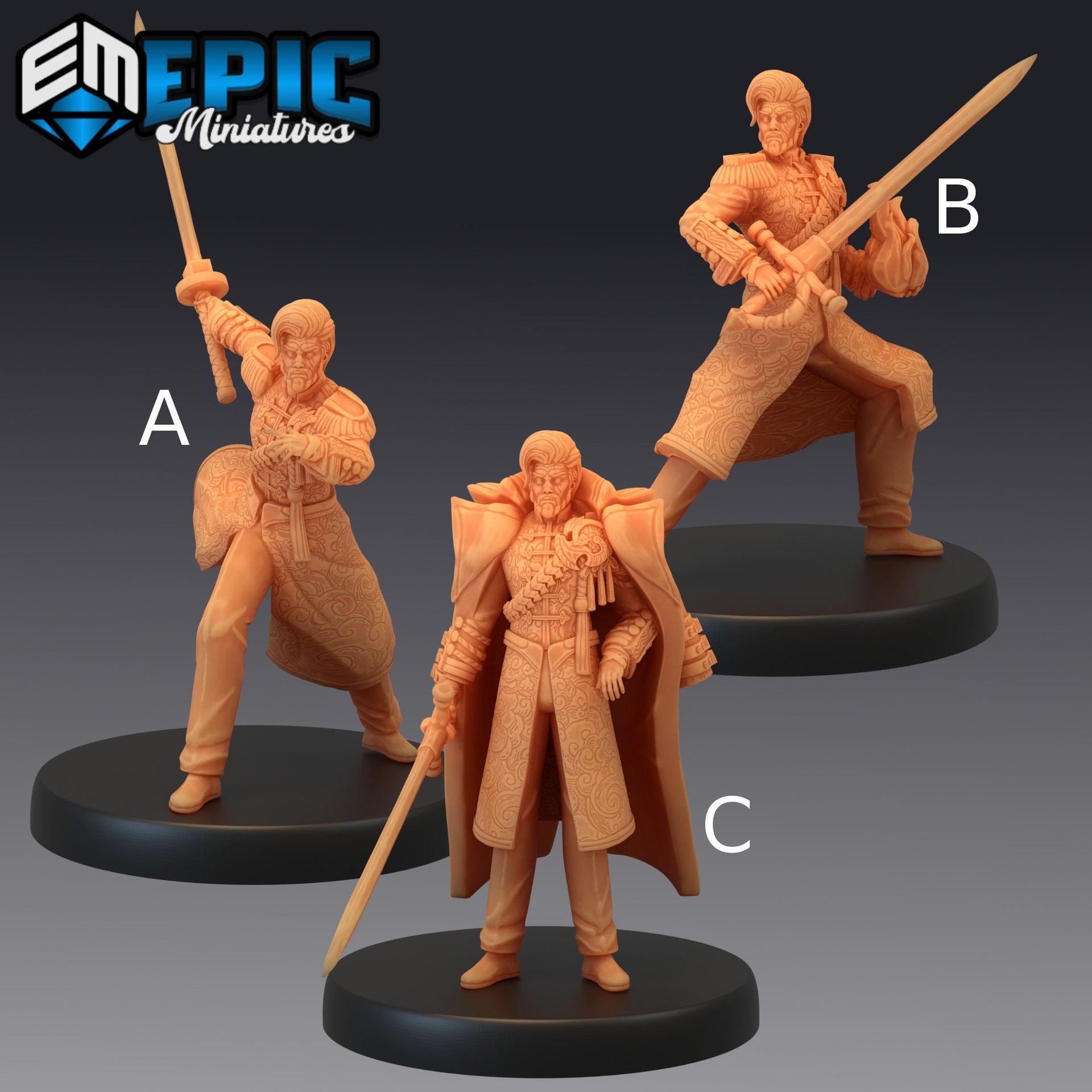 Marine Admiral - Epic Miniatures 