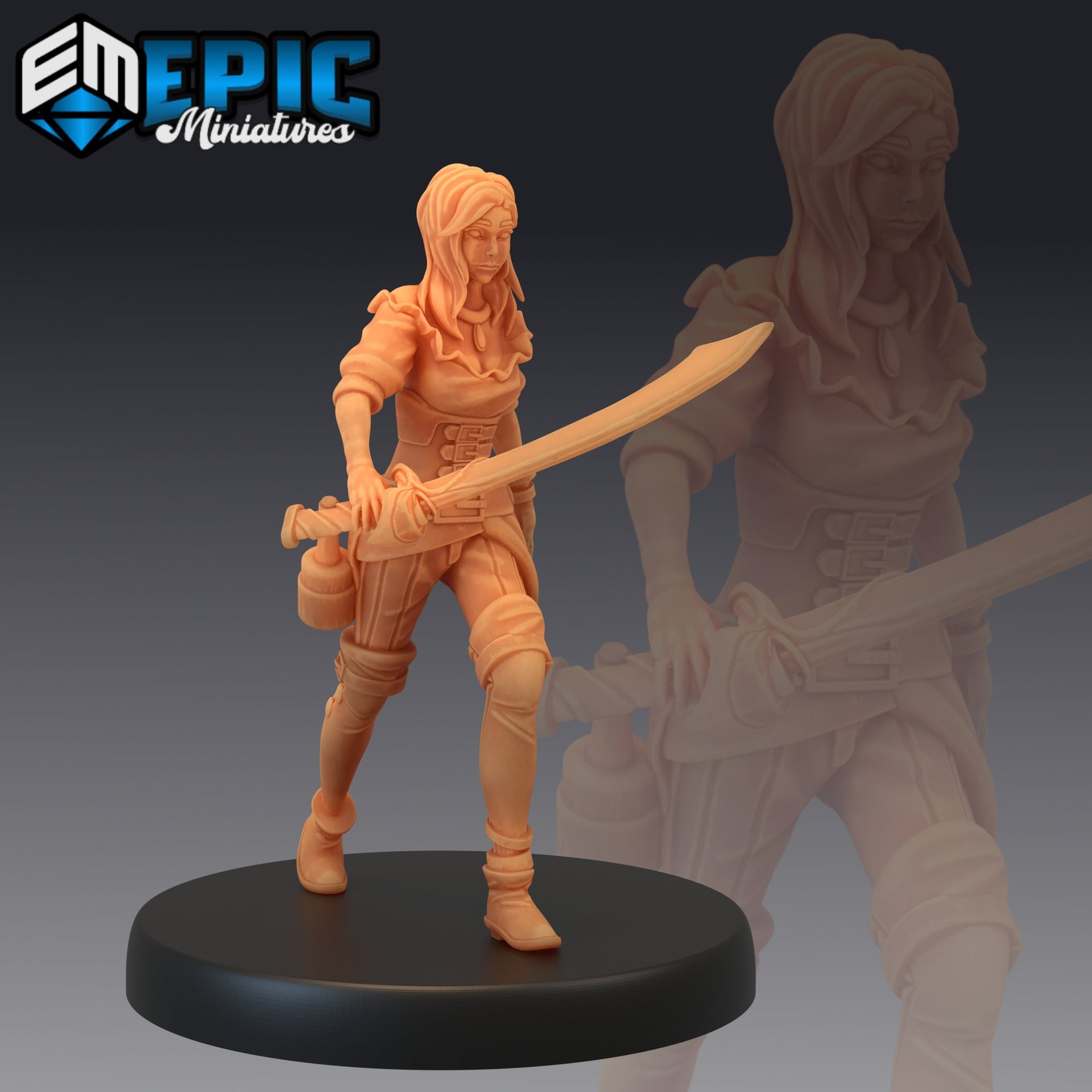 Pirate Female - Epic Miniatures 