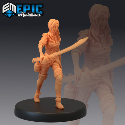 Pirate Female - Epic Miniatures 