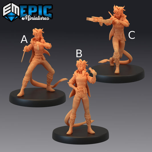 Tiefling Seafarer - Epic Miniatures 