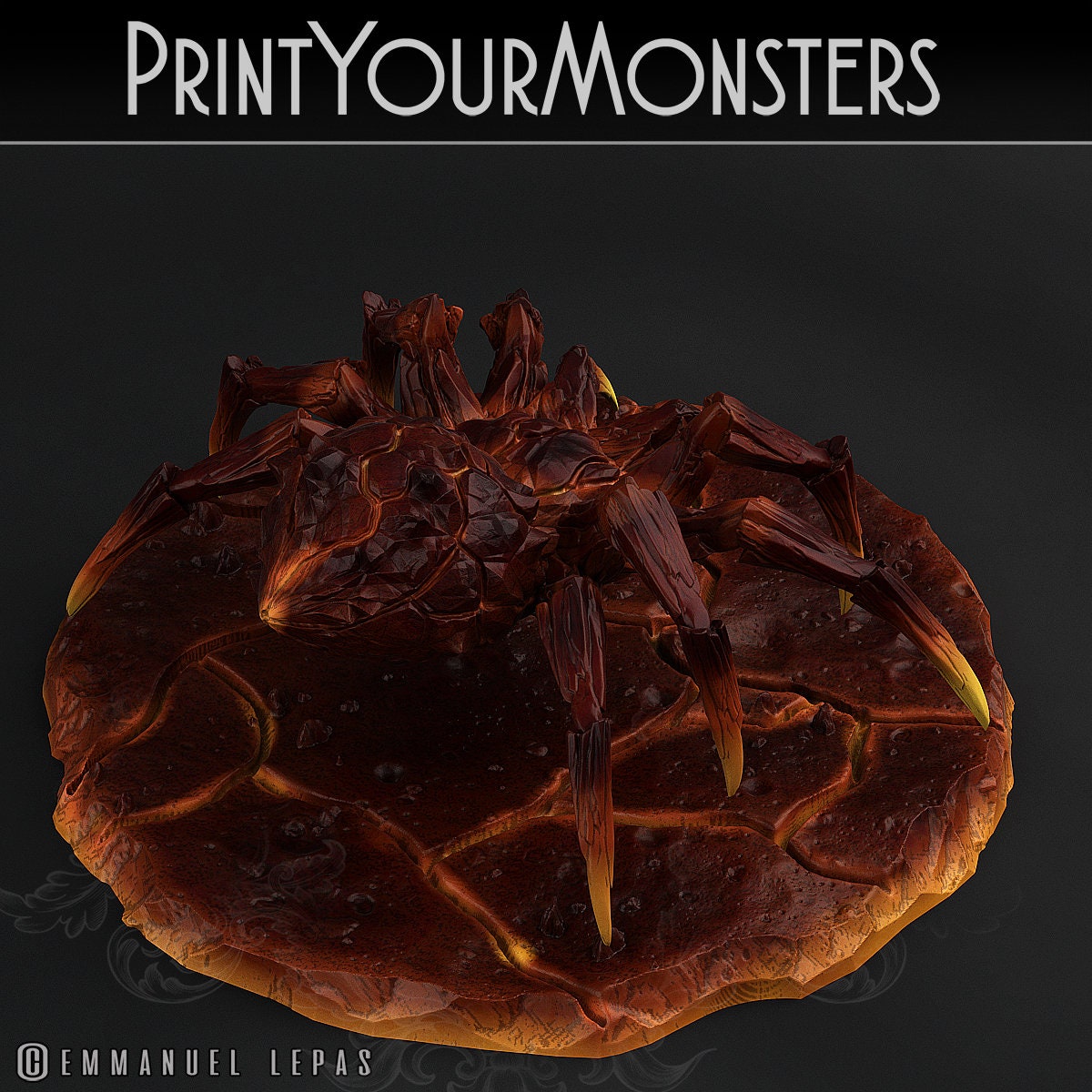Magmaranea - Print Your Monsters 
