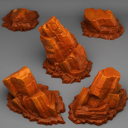 Martian Monolith Scatter Terrain - Fantastic Plants and Rocks 