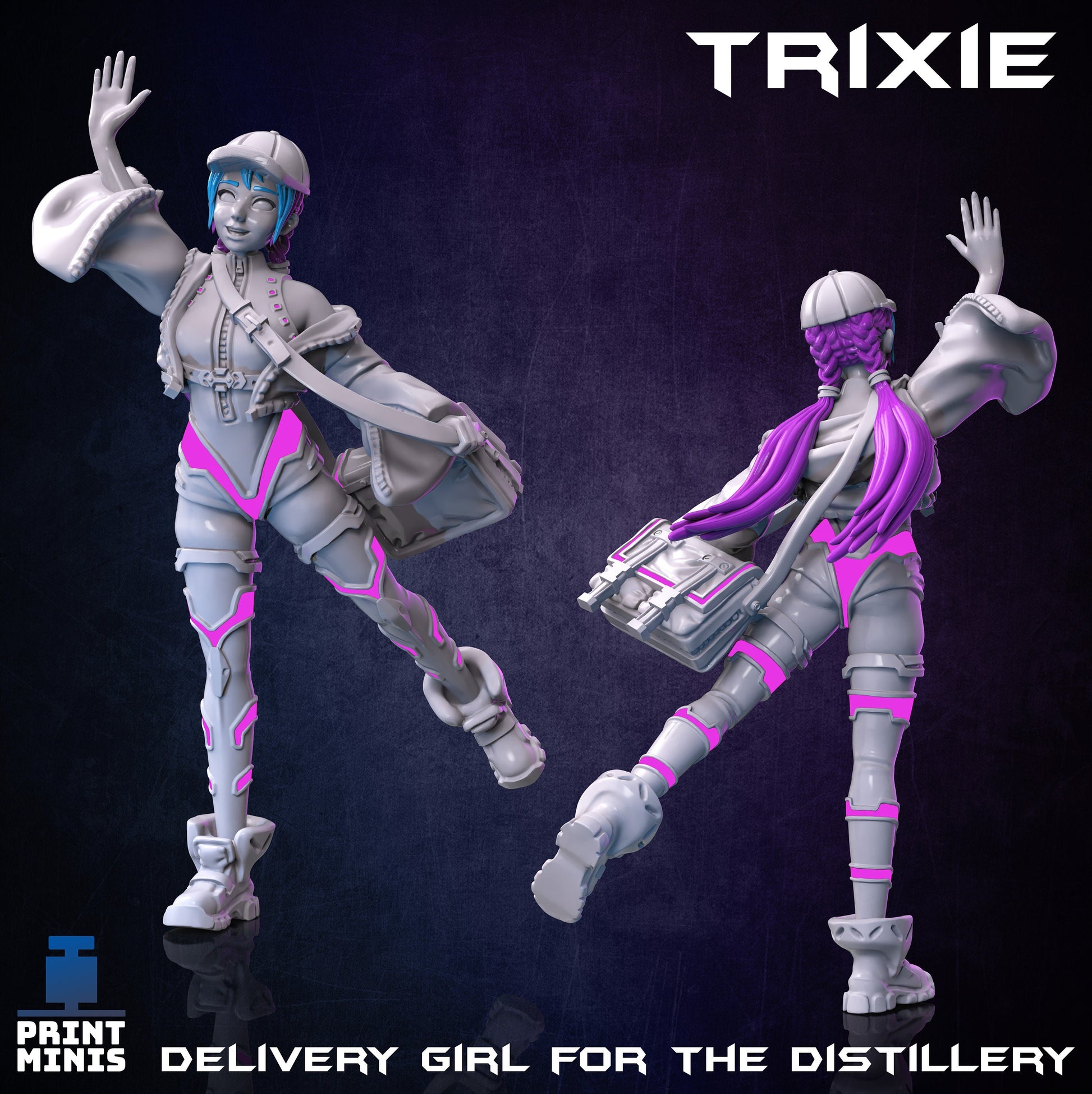 Delivery Girl Trixie - Print Minis 