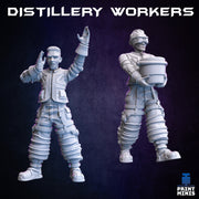 Modular Distillery workers- Print Minis 