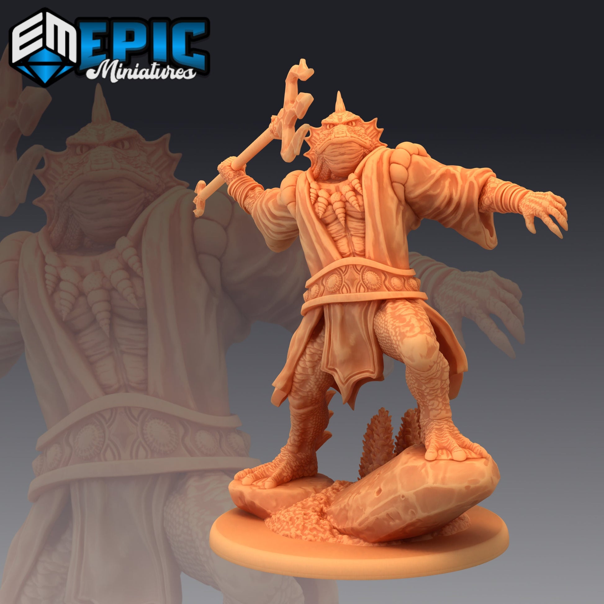 Marid Male - Epic Miniatures 
