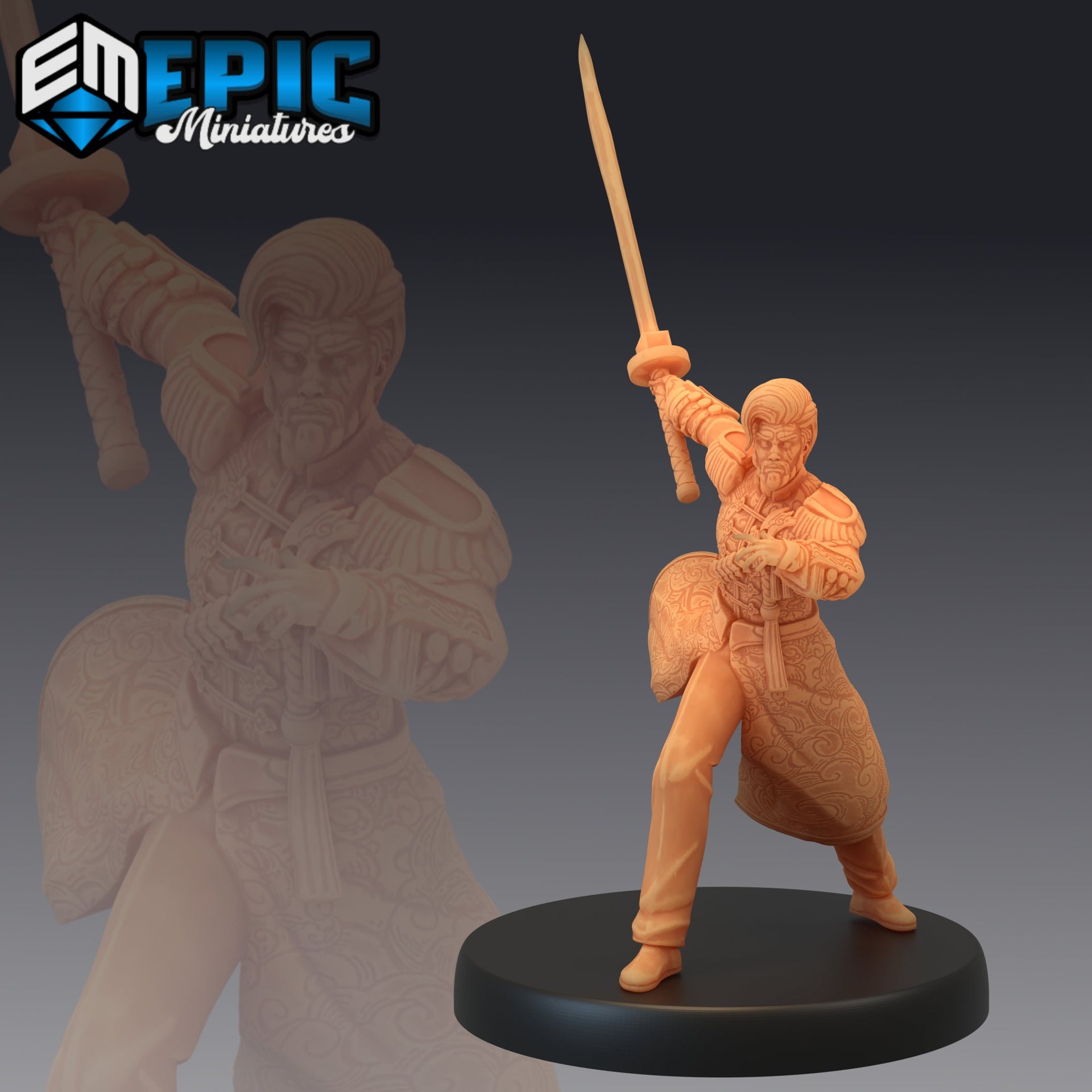 Marine Admiral - Epic Miniatures 