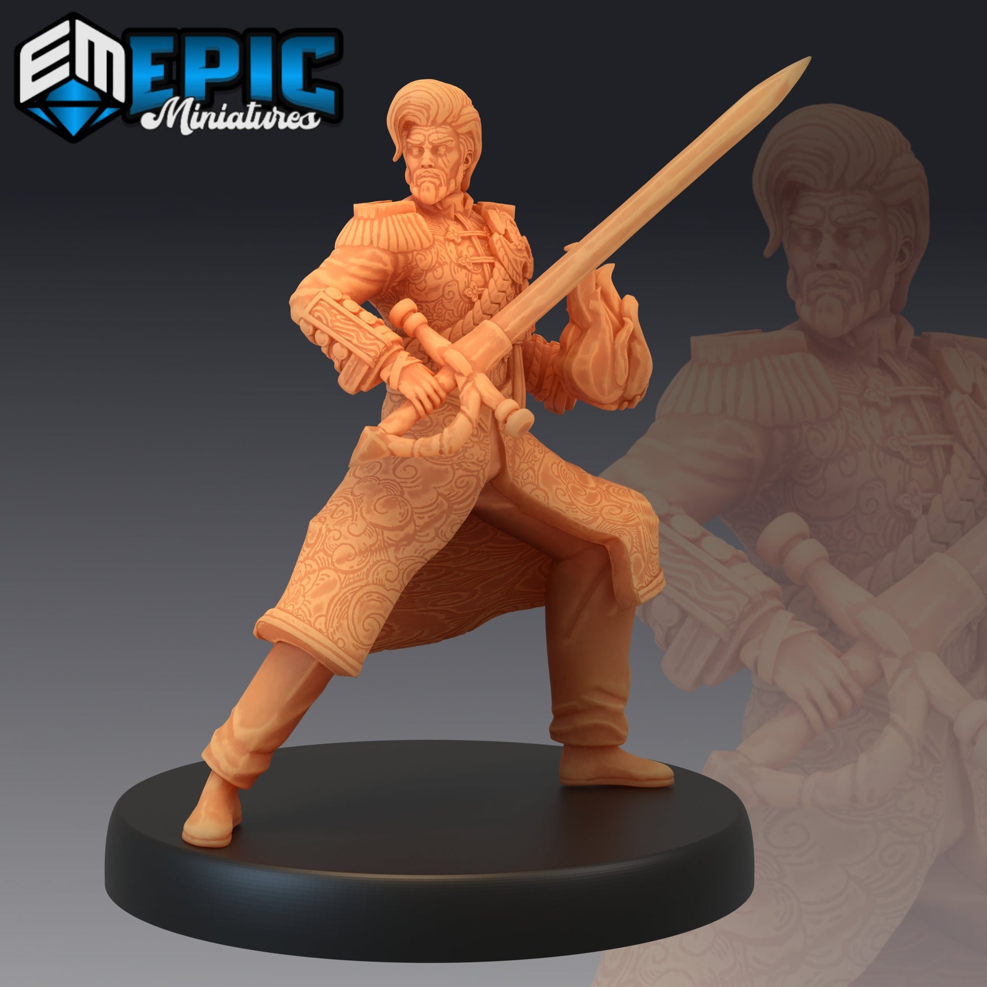 Marine Admiral - Epic Miniatures 