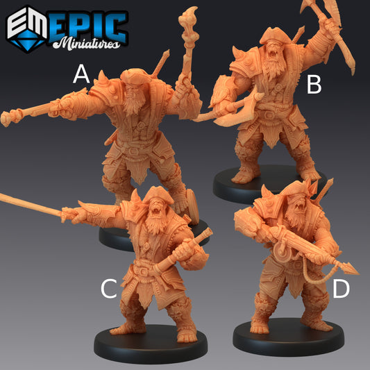 Orc Pirate Captain - Epic Miniatures 