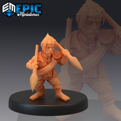 Gnome Pirate - Epic Miniatures 