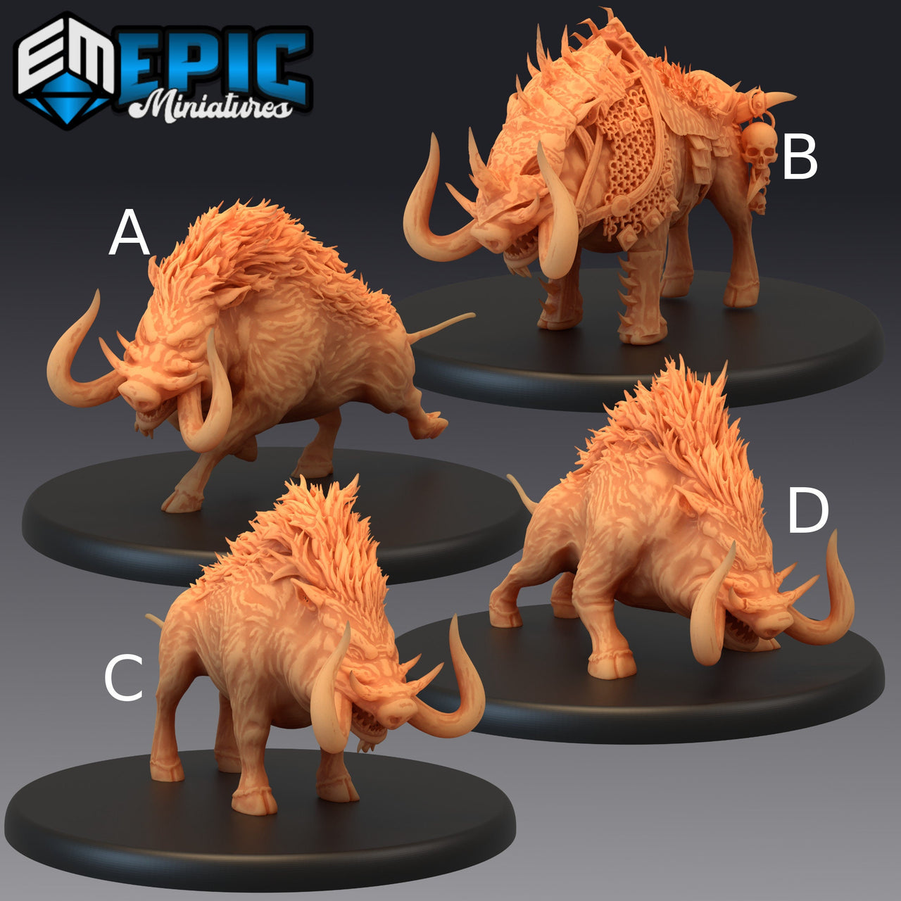 Forest Boar - Epic Miniatures 