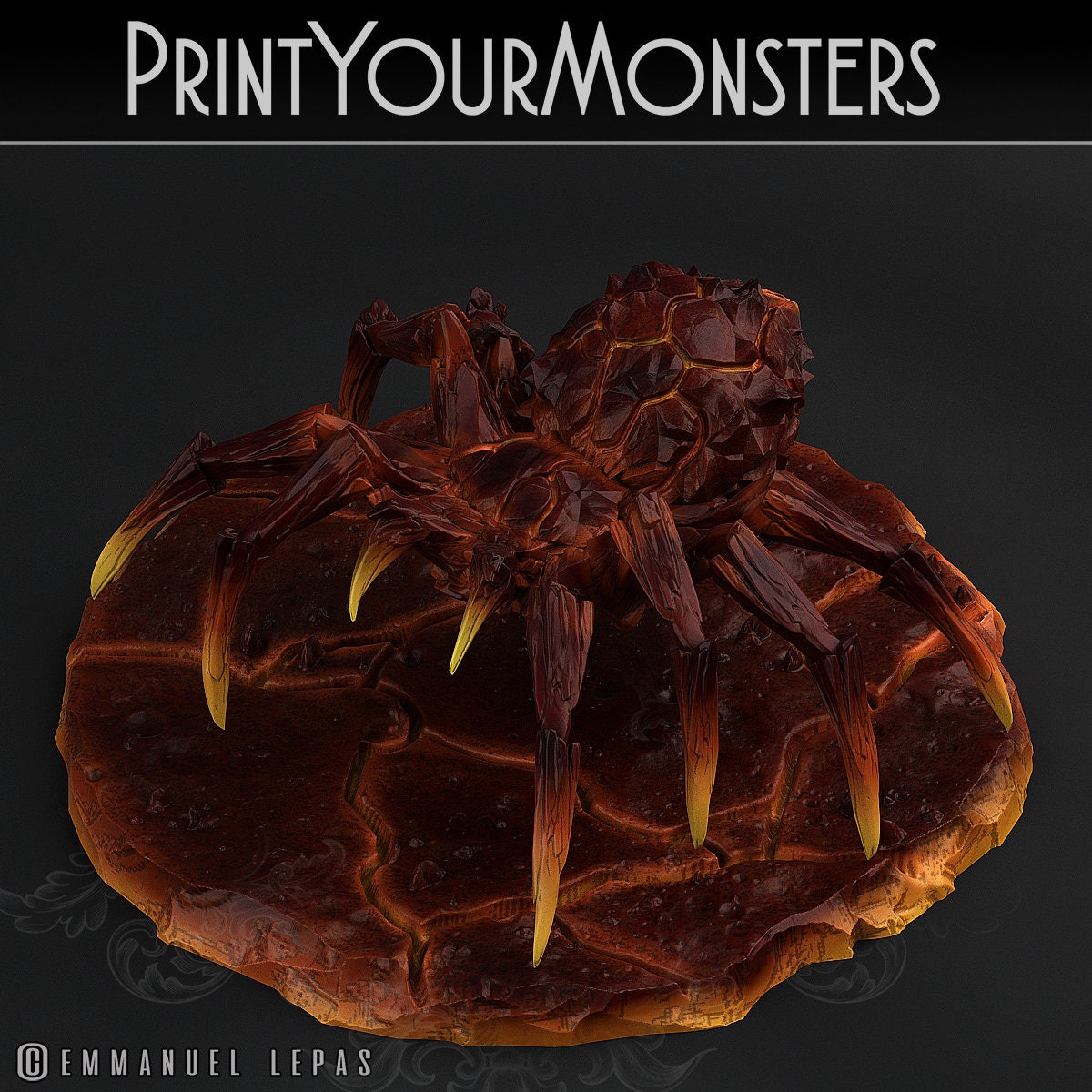 Magmaranea - Print Your Monsters 