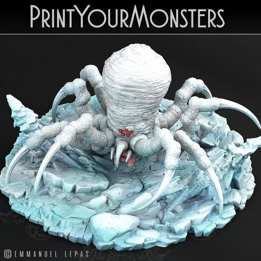 Snowdevil Spiders  Adult - Print Your Monsters 