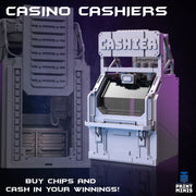 Casino Cashier Booth - Print Minis 