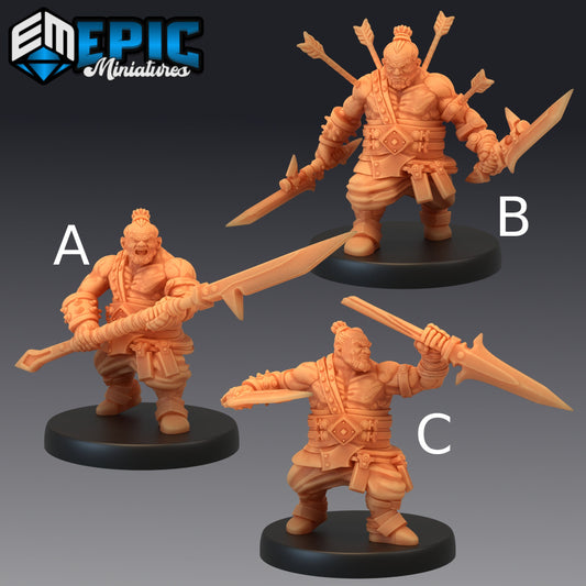 Bulky Dwarf- Epic Miniatures 