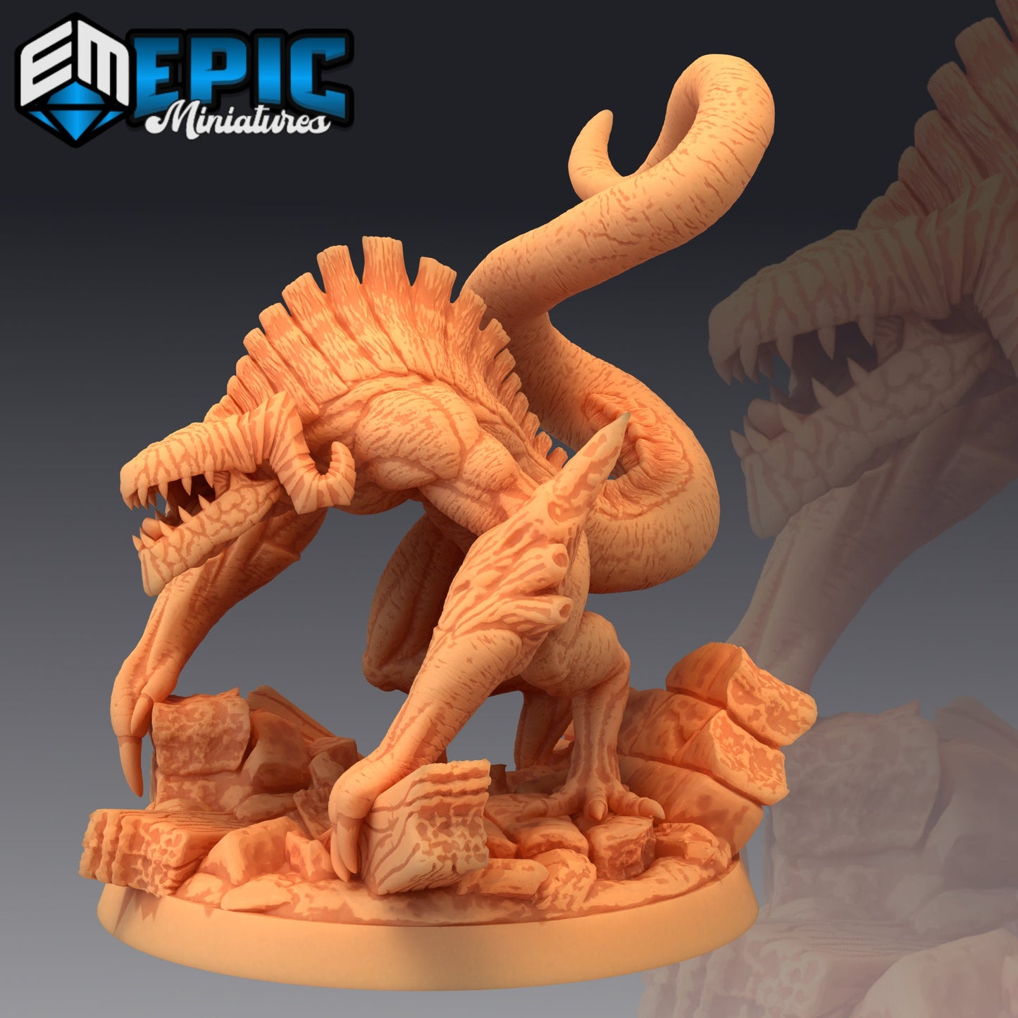 Cave Beast- Epic Miniatures 