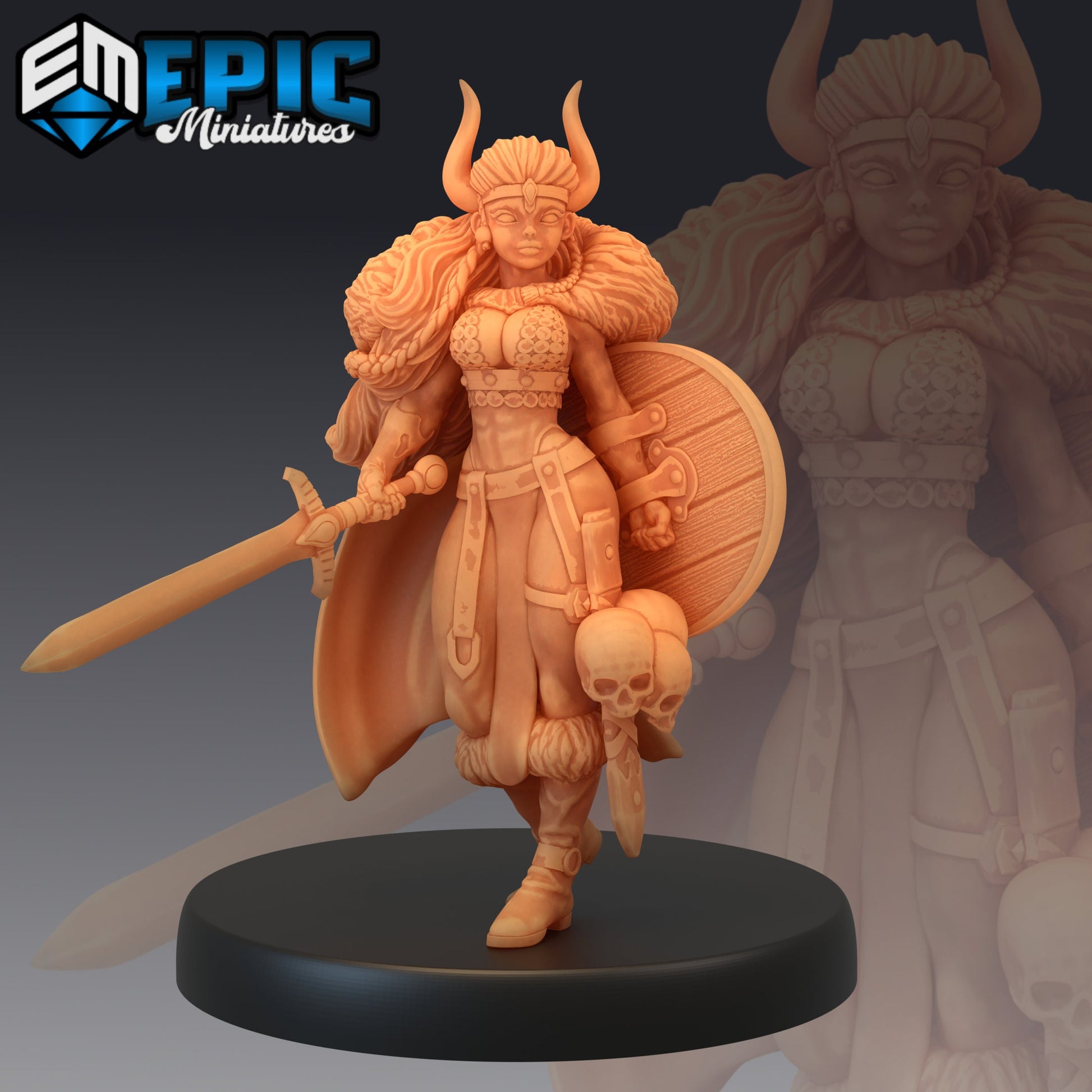 Dwarf Princess -  Epic Miniatures 