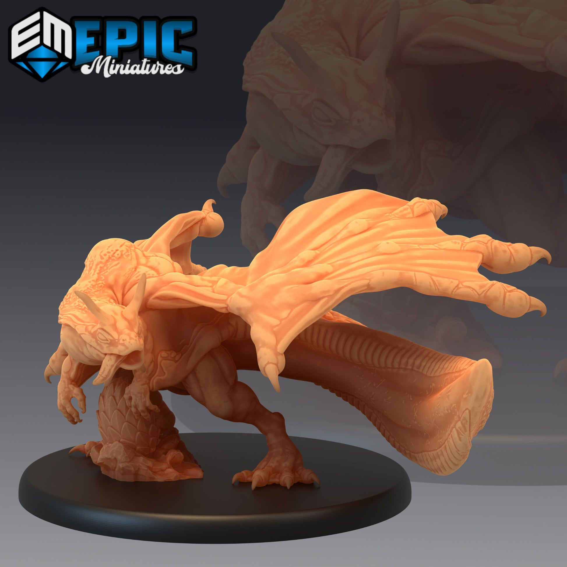 Frog Dragon - Epic Miniatures 