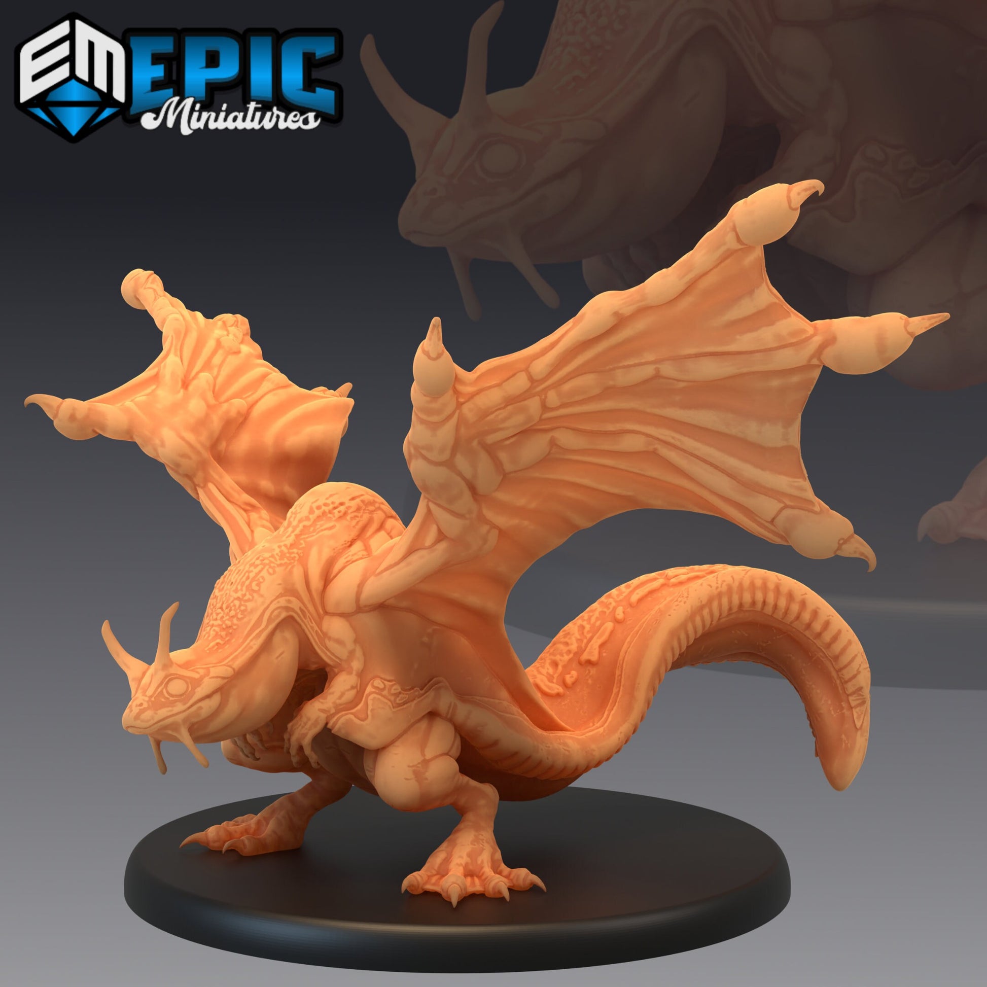 Frog Dragon - Epic Miniatures 