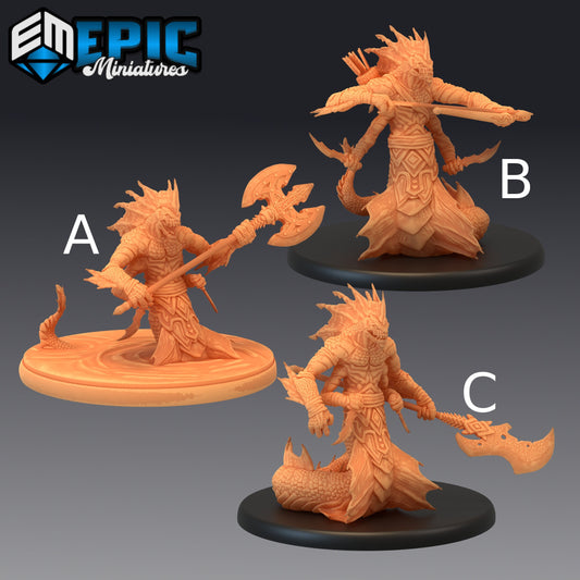 Marsh Naga - Epic Miniatures 