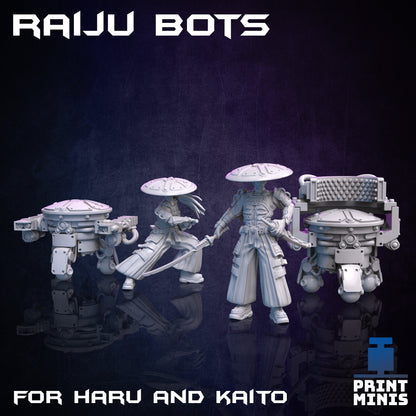 Raiju Bots  - Print Minis 