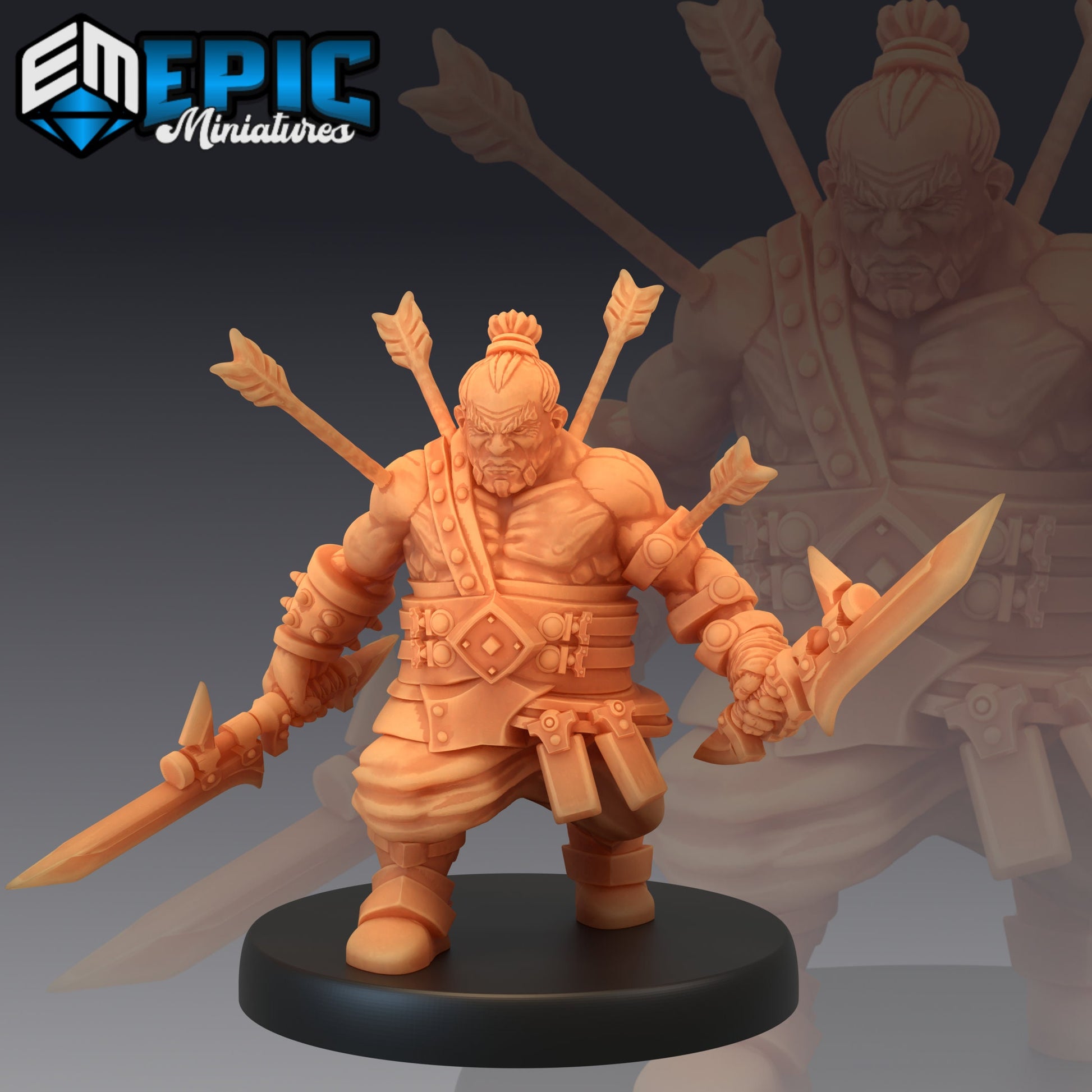 Bulky Dwarf- Epic Miniatures 