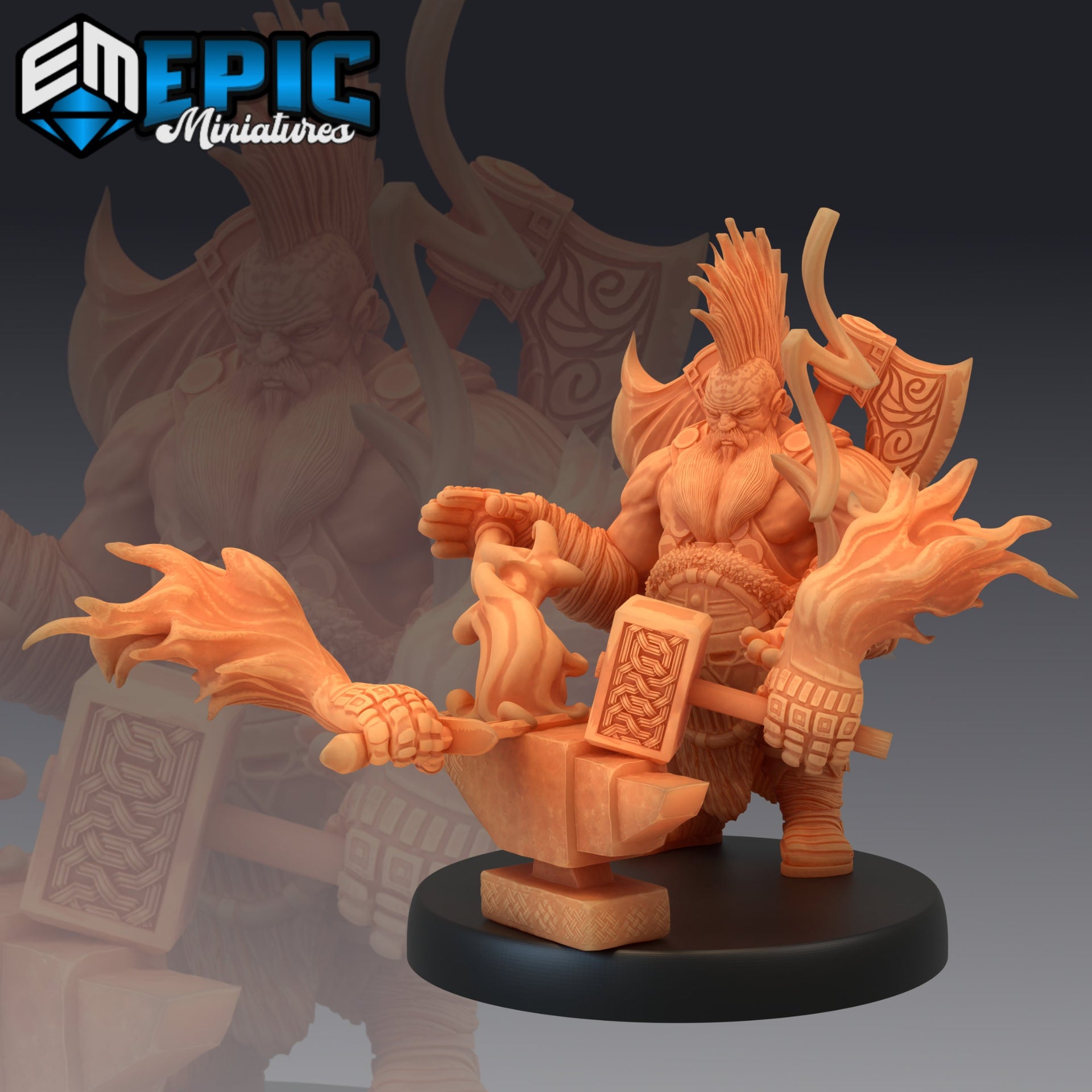 Dark Dwarf- Epic Miniatures 