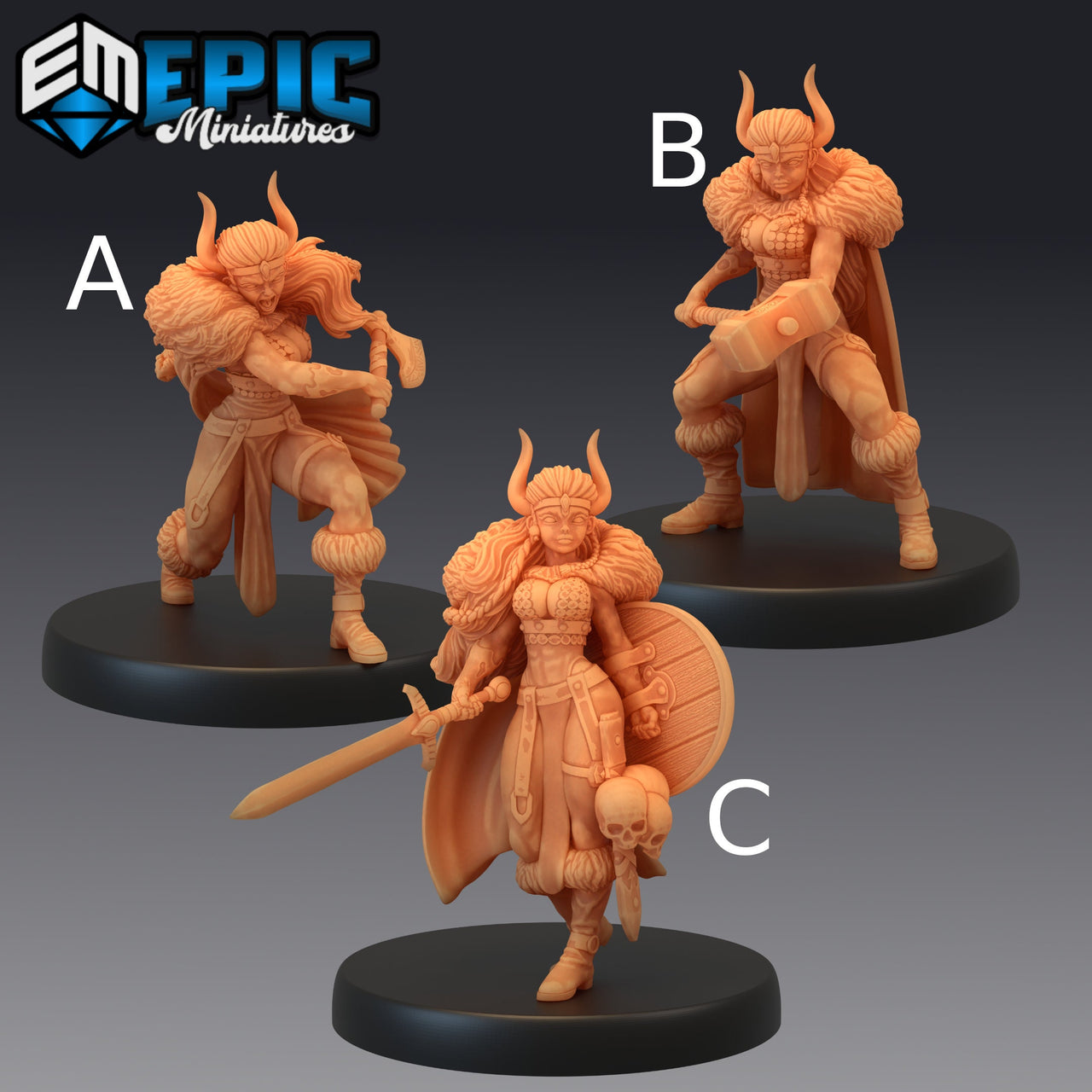 Dwarf Princess -  Epic Miniatures 