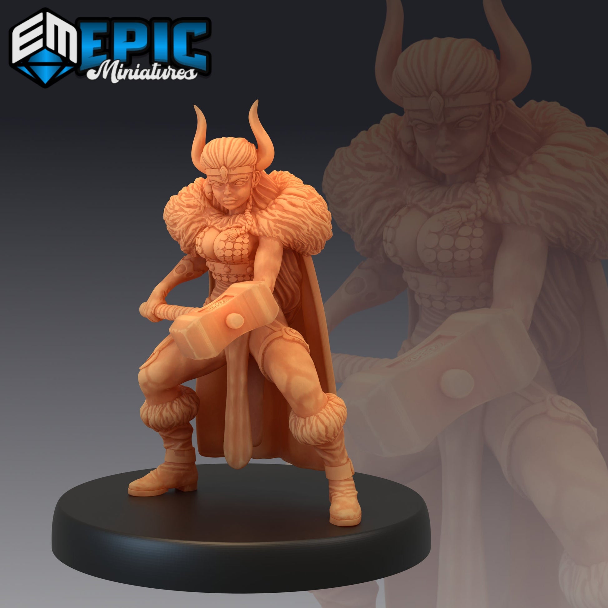 Dwarf Princess -  Epic Miniatures 