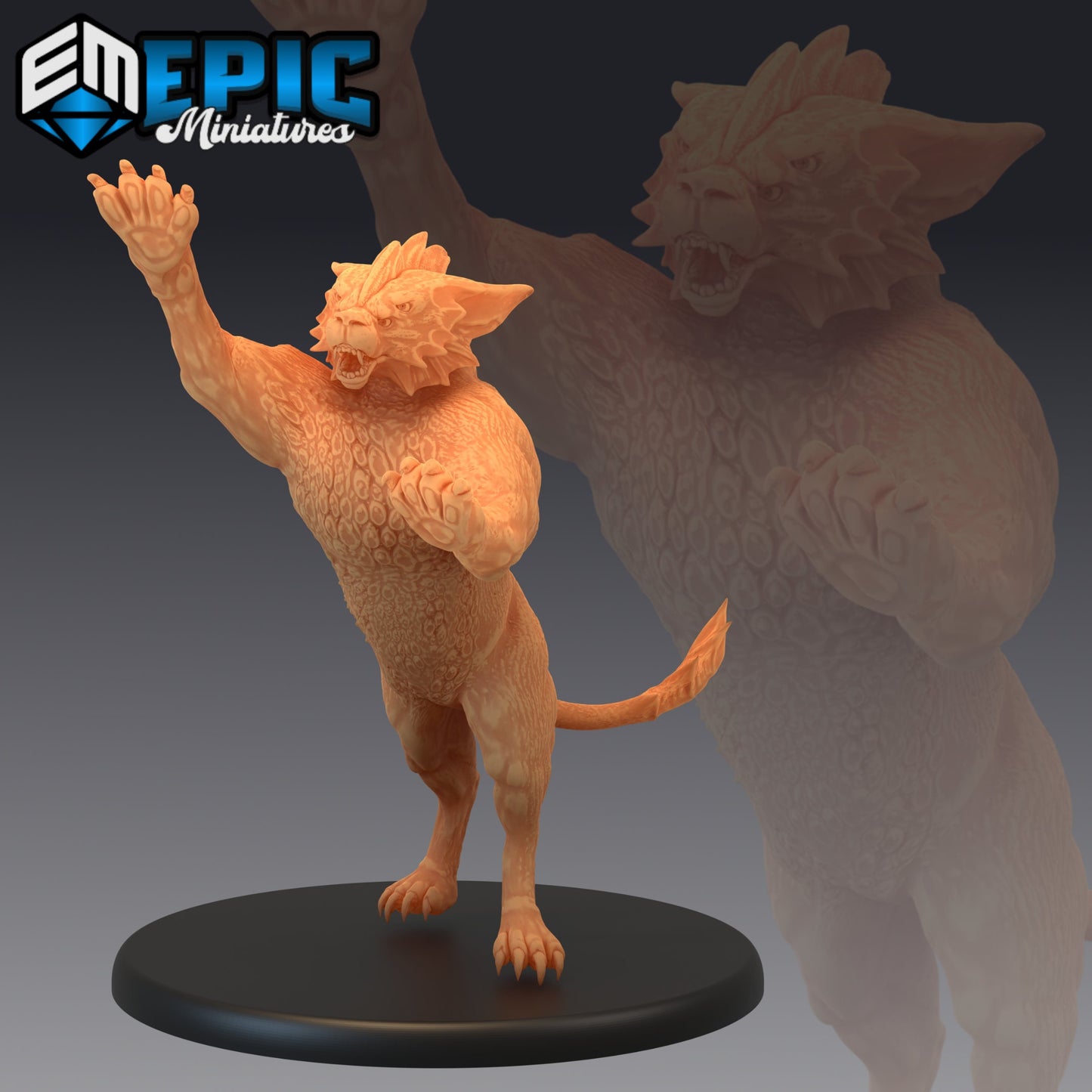 Aquatic Tiger - Epic Miniatures 